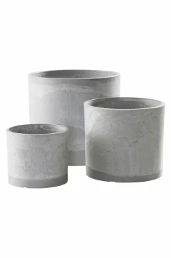 Utekrukor|Krukor|Jotex ABBY Kruka 3-pack Ljusgrå