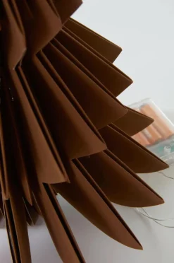 Juldekoration|Jotex ABIES Dekorationsgran Med Ljusslinga Brun