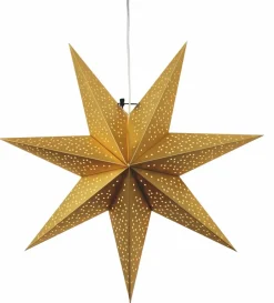 Julbelysning|Jotex Adventsstjärna Dot Guld