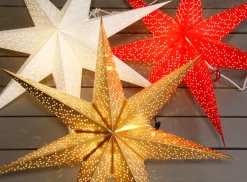 Julbelysning|Jotex Adventsstjärna Dot Röd