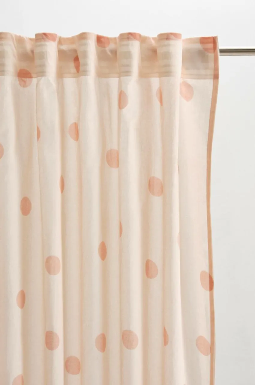 Barngardiner|Jotex ALAIA Multifunktionsgardin 2-pack Aprikosrosa