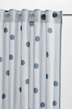 Barngardiner|Jotex ALAIA Multifunktionsgardin 2-pack Blå
