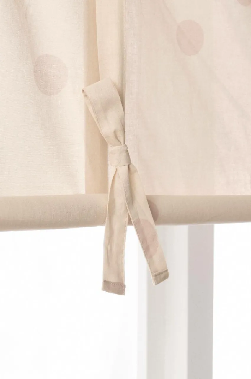 Barngardiner|Jotex ALAIA Roll Up-gardin Beige