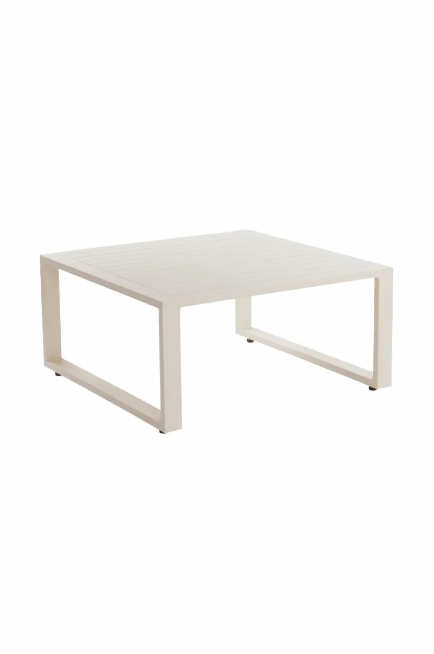 Utebord|Utemöbler|Jotex ALASSIO Soffbord 71x71 Cm Beige