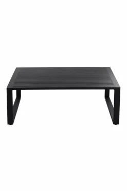 Utebord|Utemöbler|Jotex ALASSIO Soffbord 100x100 Cm Svart