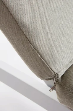 Solstolar & Solsängar|Utesoffor & Utebänkar|Jotex ALASSIO Solsäng/utesoffa - Rygg Höger Vit/greige dyna