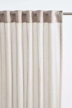 Multifunktionsgardiner|Jotex ALBA Voilegardin Extra Bred 1 Längd Beige