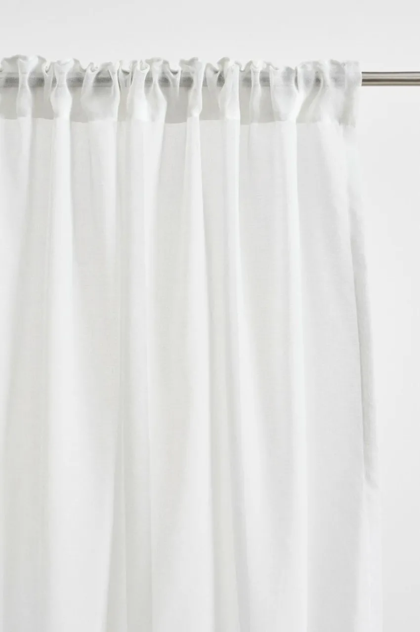 Multifunktionsgardiner|Jotex ALBA Voilegardin 2-pack Vit