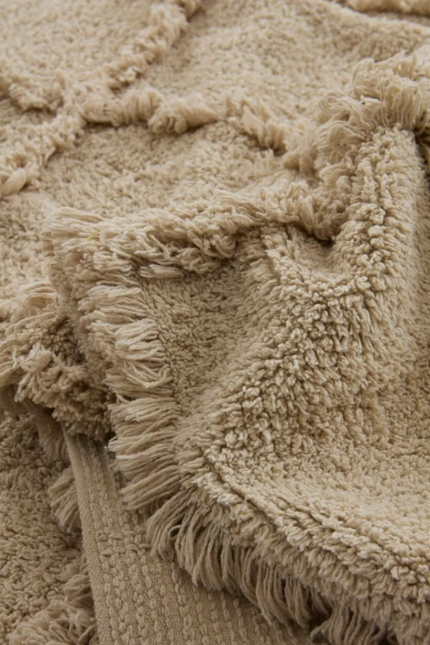 Bomulls- & Trasmattor|Jotex ALDER Bomullsmatta Naturvit