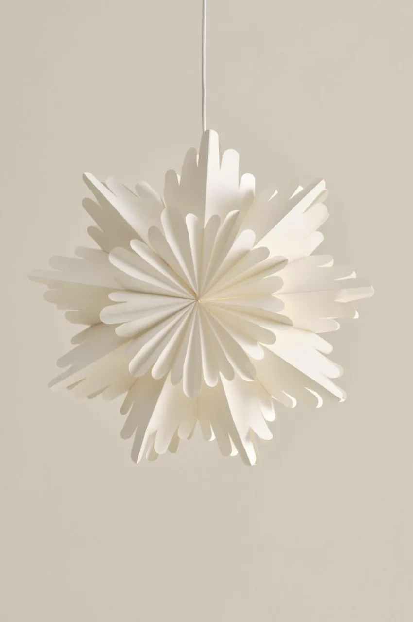 Julbelysning|Jotex ALHENA Julstjärna ø 60 Cm Naturvit