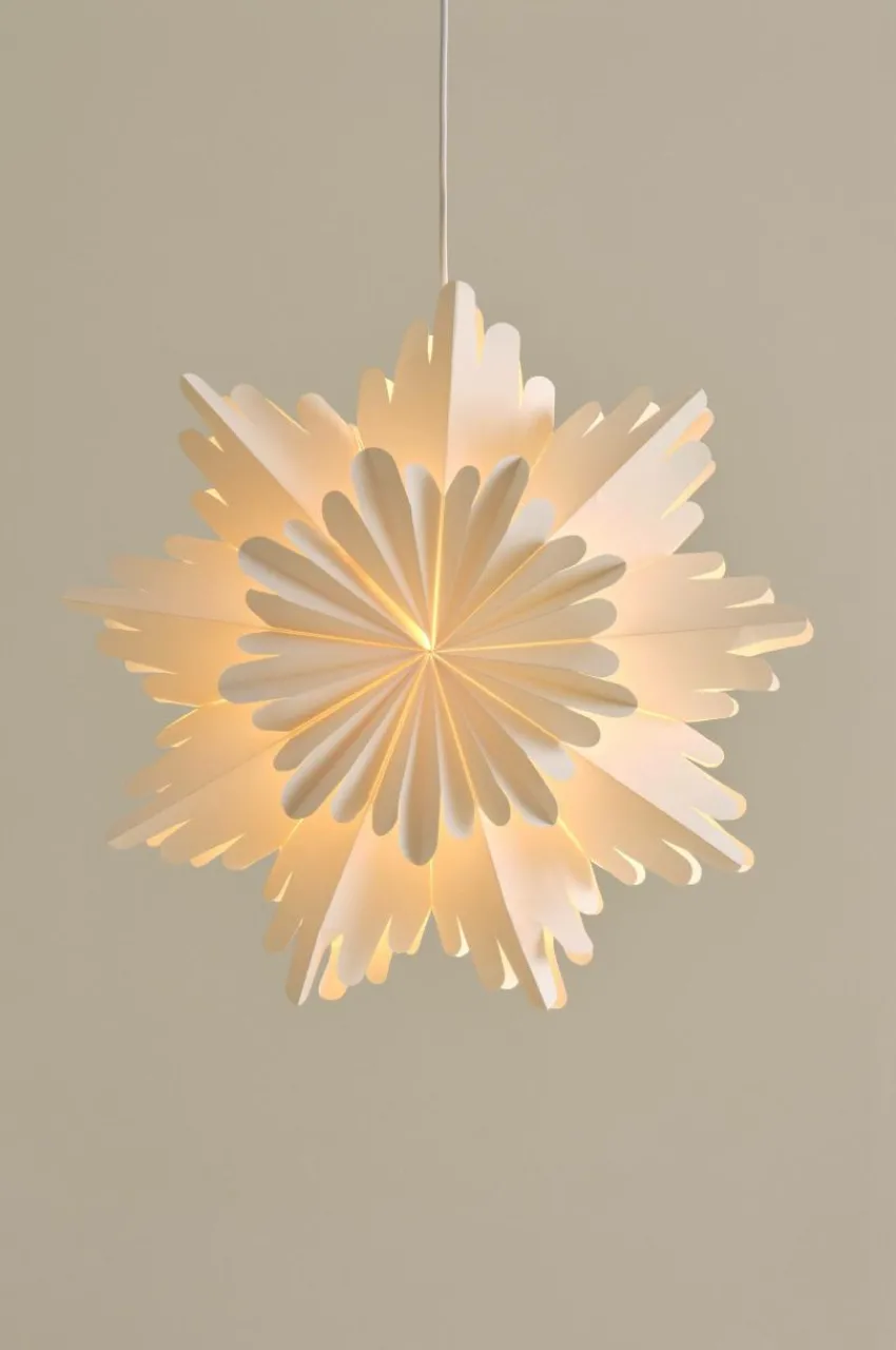 Julbelysning|Jotex ALHENA Julstjärna ø 60 Cm Naturvit