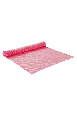 Bordslöpare|Jotex ALINA Löpare Mörkcerise/naturvit