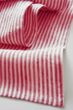 Bordslöpare|Jotex ALINA Löpare Mörkcerise/naturvit