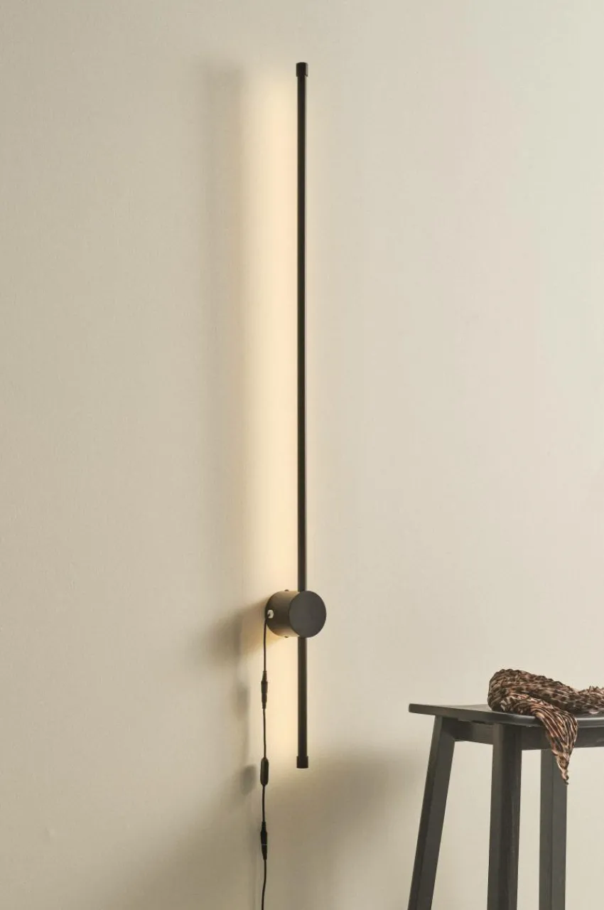 Vägglampor|Jotex ALISO Vägglampa LED 120 Cm Matt svart