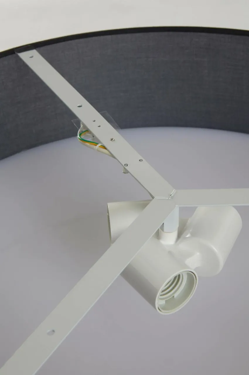 Taklampor|Jotex ALLAN Plafond ø 60 Cm Svart