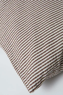 Örngott|Jotex ALMA örngott 50x90 Cm Brun/benvit