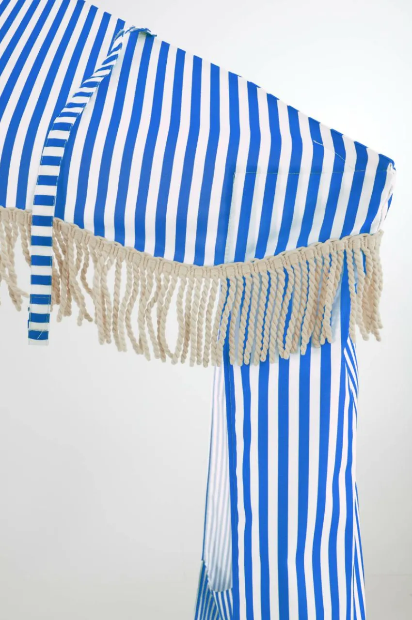 Parasoller & Pergola|Utemöbler|Jotex ALMEDA Strandtält Blå/Randig