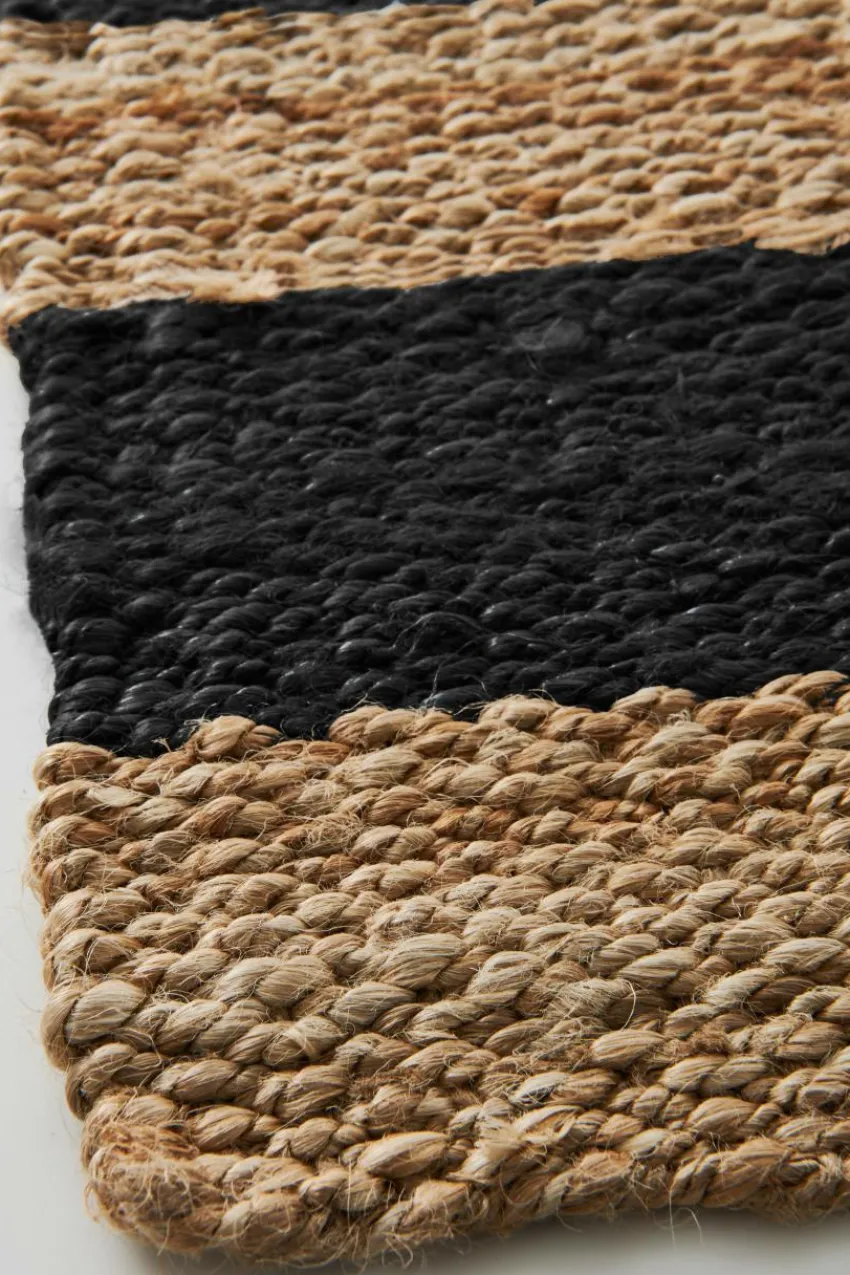 Jutemattor|Dörrmattor|Jotex ALMVIK Dörrmatta 60x90 Cm Natur/svart