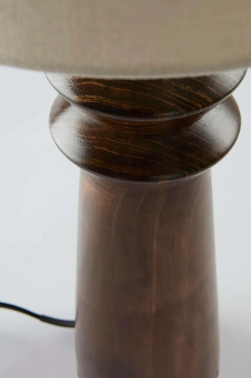 Bordslampor|Jotex ALTICA Bordslampa Mörkbrun/beige