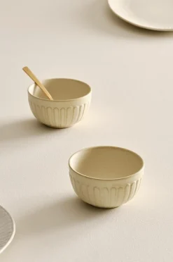 Skålar|Jotex ALVIA Skål 2-pack ø 11 Cm Ljusbeige