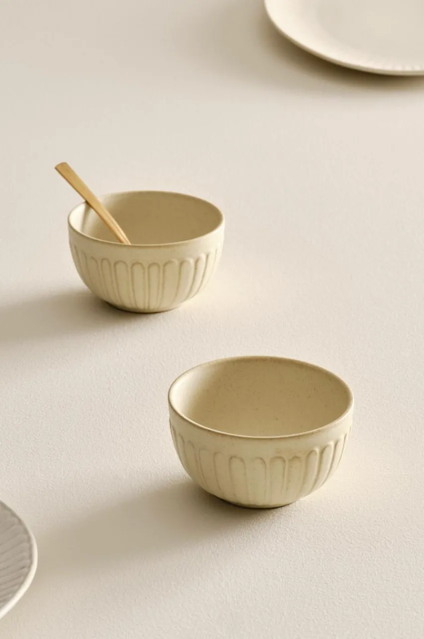 Skålar|Jotex ALVIA Skål 2-pack ø 11 Cm Ljusbeige