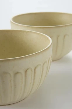 Skålar|Jotex ALVIA Skål 2-pack ø 11 Cm Ljusbeige