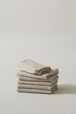 Handduksset|Handdukar|Jotex AMELIE Handduk 6-pack Ljusbeige