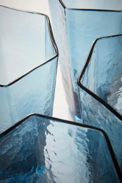 Glas|Jotex AMORY Höga Glas 4-pack Blå