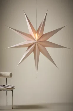 Julbelysning|Jotex ANDROMEDA Julstjärna ø 150 Cm Beige