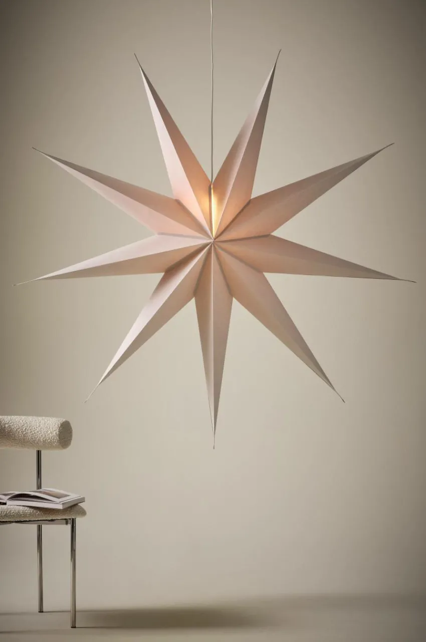 Julbelysning|Jotex ANDROMEDA Julstjärna ø 150 Cm Beige