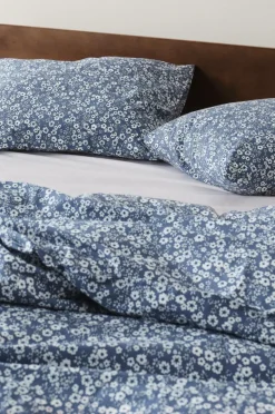 Påslakanset|Jotex ANEMONE Påslakanset Dubbelsäng Blå