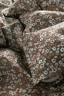 Påslakanset|Jotex ANEMONE Påslakanset Enkelsäng Brun