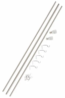 Gardinstänger|Jotex ANNIE Gardinstång 276-385 Cm Silver