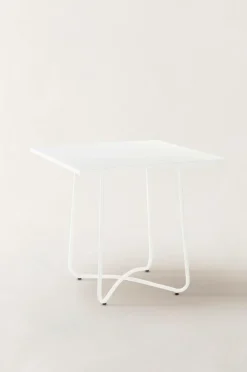 Utebord|Utemöbler|Jotex ANTIBES Bord 74x74 Cm Vit