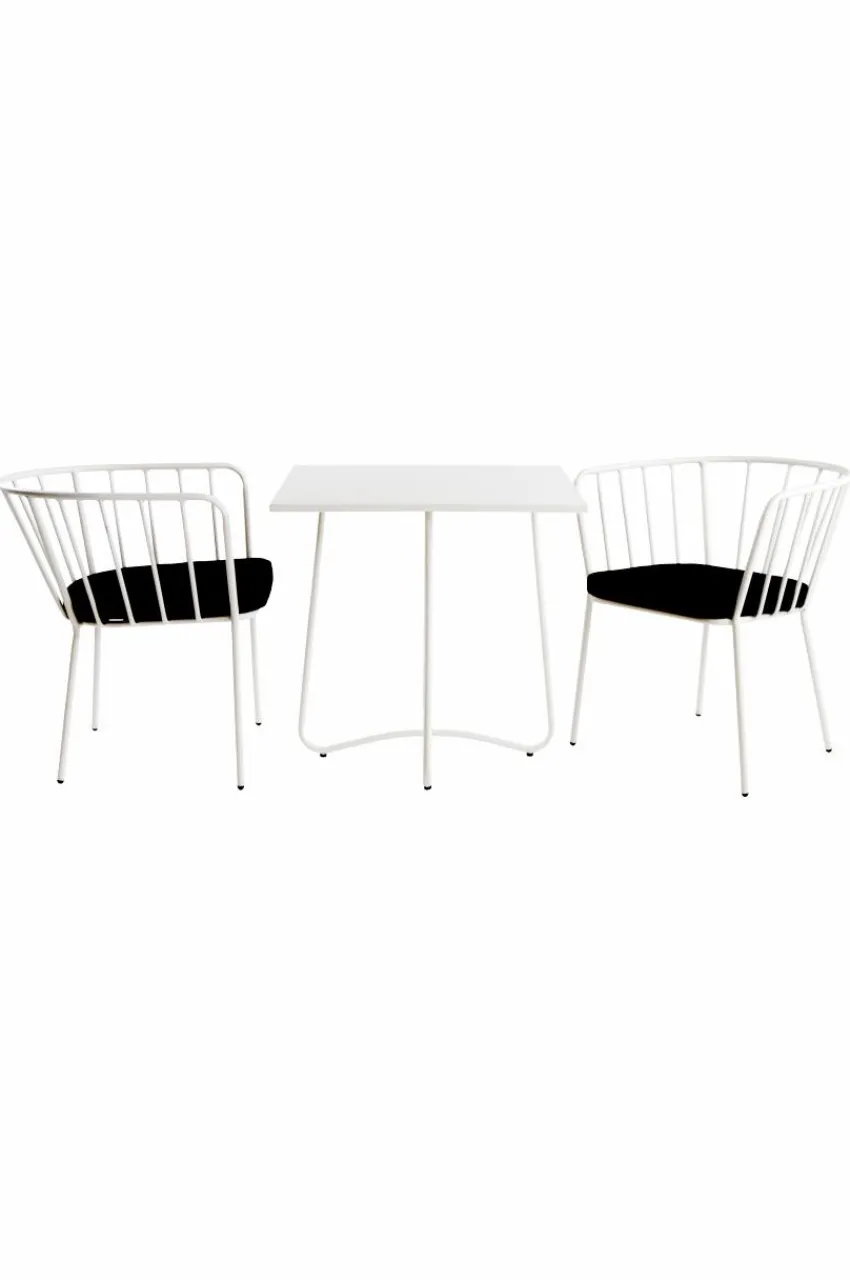 Utebord|Utemöbler|Jotex ANTIBES Bord 74x74 Cm Vit