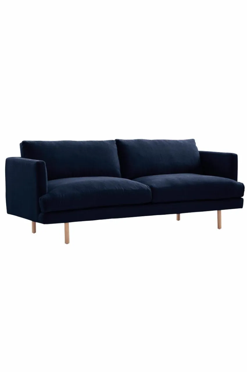 Soffor|Jotex ANTWERPEN Soffa 3-sits Mörkblå