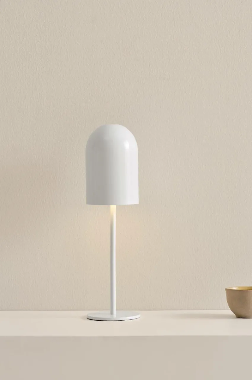 Bordslampor|Jotex ARA Bordslampa LED Portabel Vit