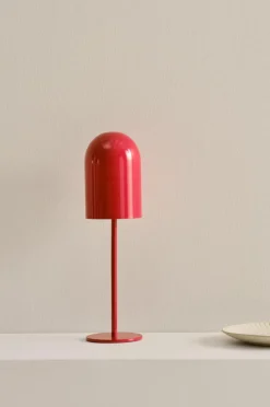 Bordslampor|Jotex ARA Bordslampa LED Portabel Röd