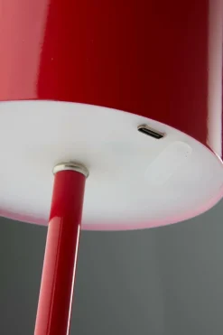 Bordslampor|Jotex ARA Bordslampa LED Portabel Röd