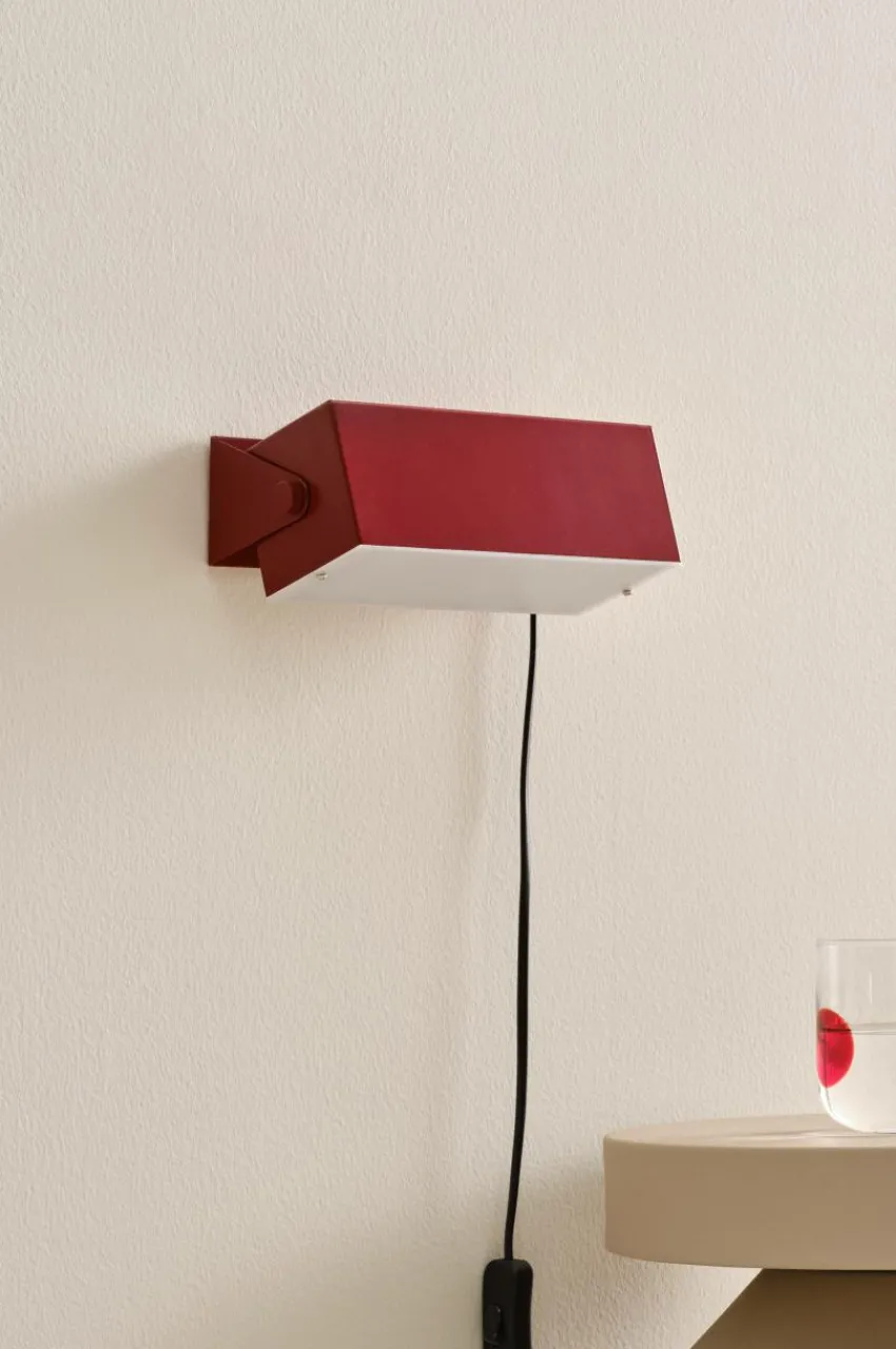 Barnlampor|Barnlampor|Jotex ARCACHON MINI Vägglampa Hallonröd