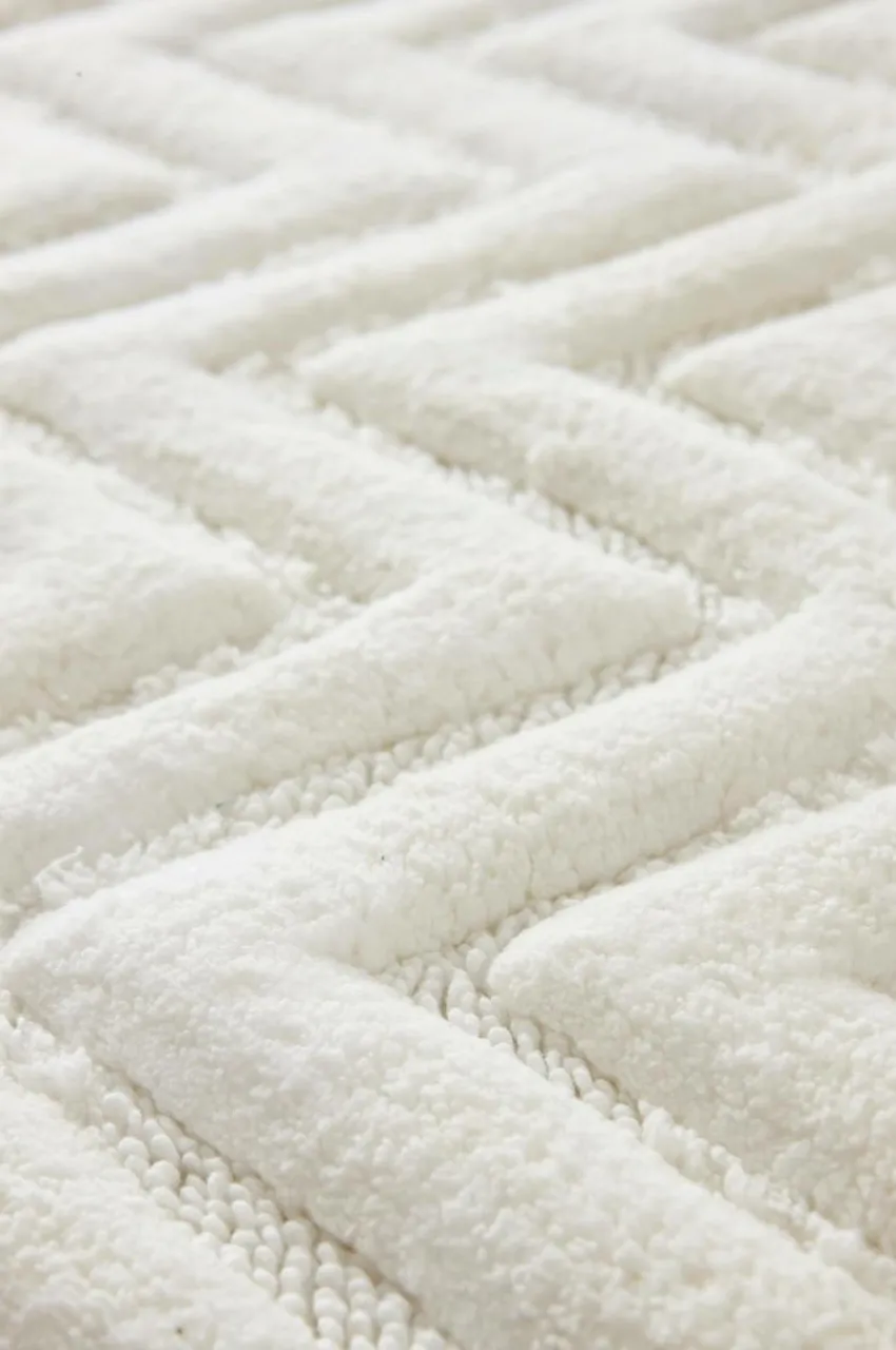 Badrumsmattor|Badrumsmattor|Jotex ARILD Badrumsmatta 80x150 Cm Vit