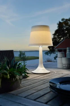 Utebelysning|Utebelysning|Jotex ASSISI Bordslampa Utomhus Vit
