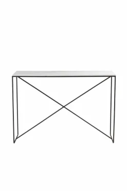 Bord|Jotex ATHENA Sidobord 35x110 Cm Marmor/svart