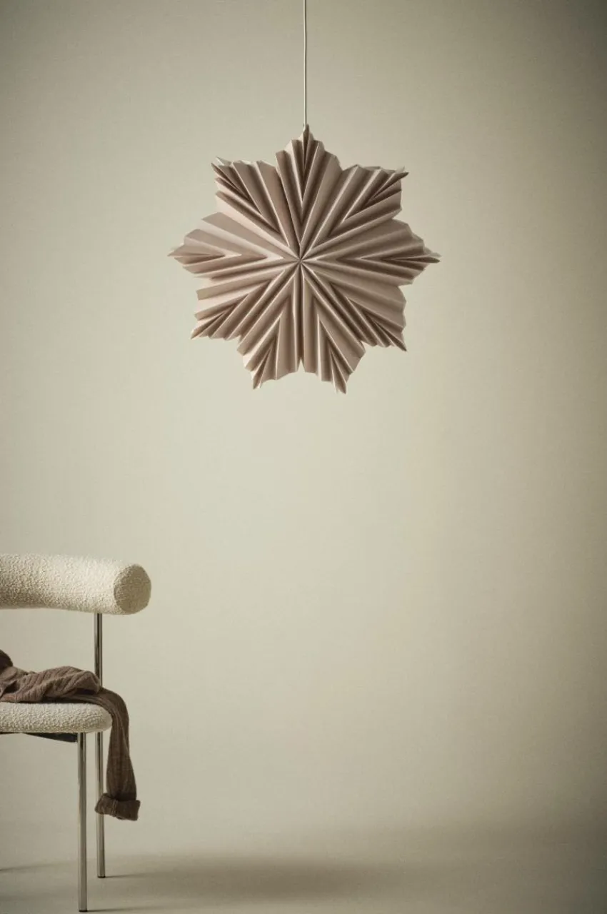 Julbelysning|Jotex ATRIA Julstjärna ø 56 Cm Puderbeige