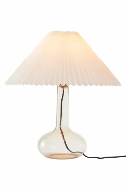 Bordslampor|Jotex AUDREY Bordslampa Vit/rökfärgad
