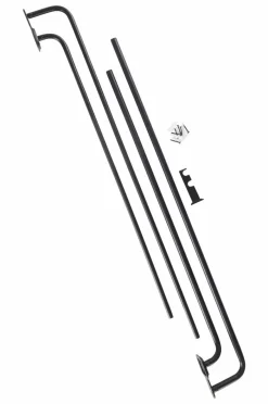 Gardinstänger|Jotex AURI Gardinstång Dubbel 110-186 Cm Matt svart
