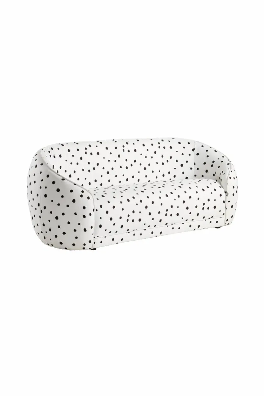 Barnmöbler|Barnmöbler Deal|Jotex AUSTIN DOT MINI Barnsoffa Vit/svart