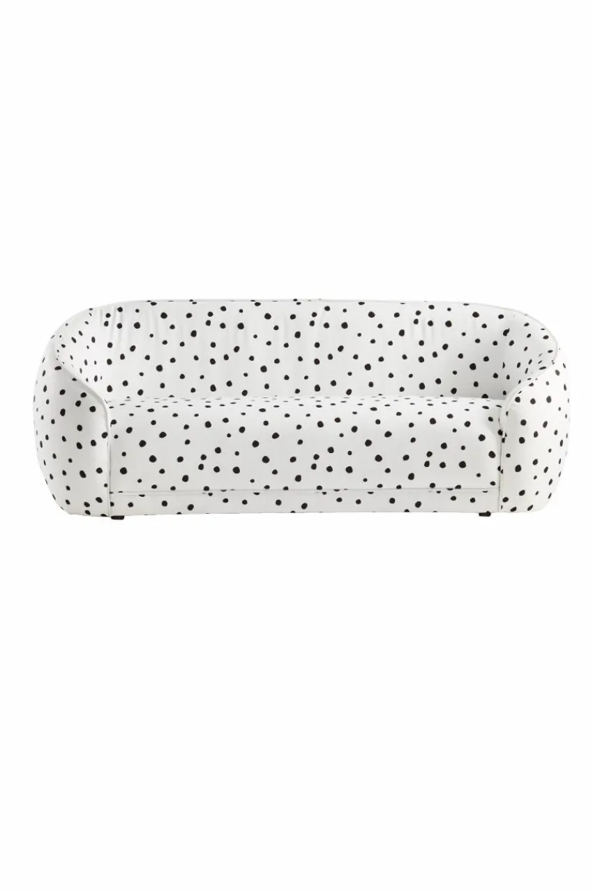 Barnmöbler|Barnmöbler Deal|Jotex AUSTIN DOT MINI Barnsoffa Vit/svart