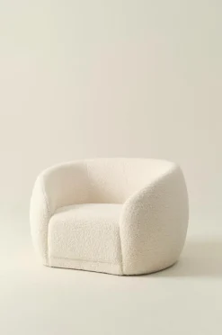 Fåtöljer|Jotex AUSTIN TEDDY Fåtölj Naturvit