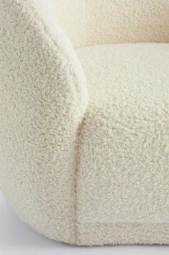 Fåtöljer|Jotex AUSTIN TEDDY Fåtölj Naturvit
